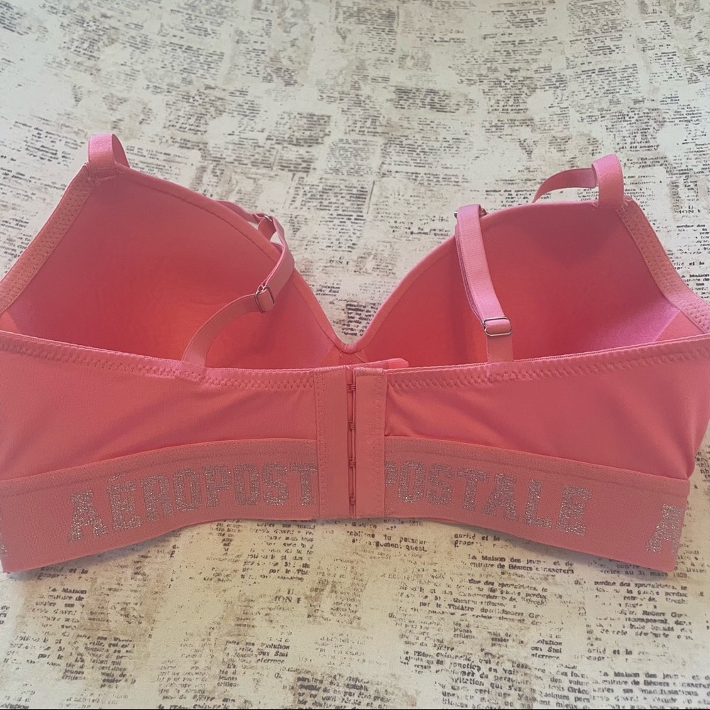 Aeropostal beautiful pink bra great condition size 34C - Picture 2 of 4